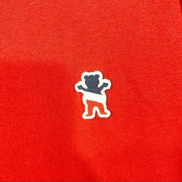 Grizzly Griptape X Champion Collaboration Red Tee - Picture 4 of 7